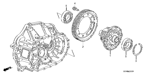 2007 accord LX 2 DOOR 5MT MT DIFFERENTIAL (L4) diagram 2007 accord LX 2 DOOR 5MT MT DIFFERENTIAL (L4) diagram
