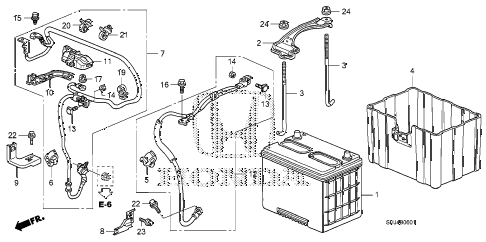 2010 odyssey EXL(RES) 5 DOOR 5AT BATTERY (2) diagram 2010 odyssey EXL(RES) 5 DOOR 5AT BATTERY (2) diagram