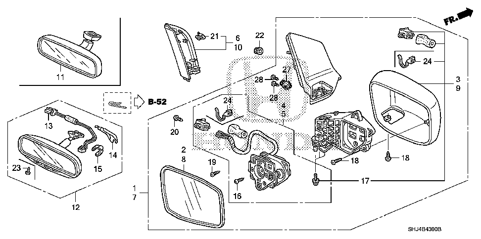 2005 Honda odyssey parts list #6