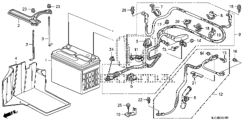 2010 ridgeline RTS 4 DOOR 5AT BATTERY (2) diagram 2010 ridgeline RTS 4 DOOR 5AT BATTERY (2) diagram