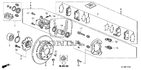 How to change brake pads on 2006 honda ridgeline #7