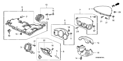 2008 fit BASE 5 DOOR 5MT INSTRUMENT PANEL GARNISH (DRIVER SIDE) diagram 2008 fit BASE 5 DOOR 5MT INSTRUMENT PANEL GARNISH (DRIVER SIDE) diagram