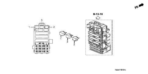 2007 civic DX 4 DOOR 5AT CONTROL UNIT (CABIN) (2) diagram 2007 civic DX 4 DOOR 5AT CONTROL UNIT (CABIN) (2) diagram