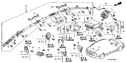 2008 civic EX(TRANS-#MPCA-2* 4 DOOR 5AT SRS UNIT diagram 2008 civic EX(TRANS-#MPCA-2* 4 DOOR 5AT SRS UNIT diagram