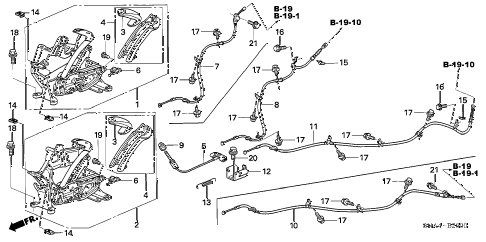 2007 civic DX 4 DOOR 5AT PARKING BRAKE diagram 2007 civic DX 4 DOOR 5AT PARKING BRAKE diagram