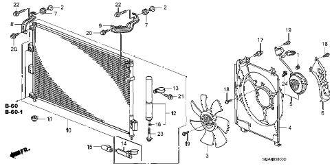 2008 civic EX(TRANS-#MPCA-2* 4 DOOR 5AT A/C CONDENSER diagram 2008 civic EX(TRANS-#MPCA-2* 4 DOOR 5AT A/C CONDENSER diagram