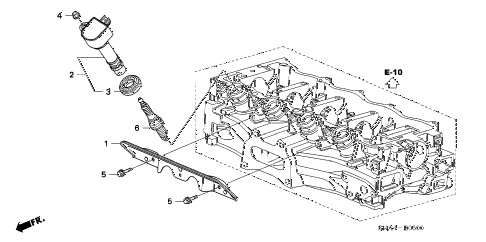 2007 civic EX(NAV) 4 DOOR 5AT PLUG HOLE COIL - PLUG (1.8L) diagram 2007 civic EX(NAV) 4 DOOR 5AT PLUG HOLE COIL - PLUG (1.8L) diagram