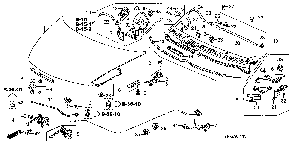 2008 Honda parts on line #7