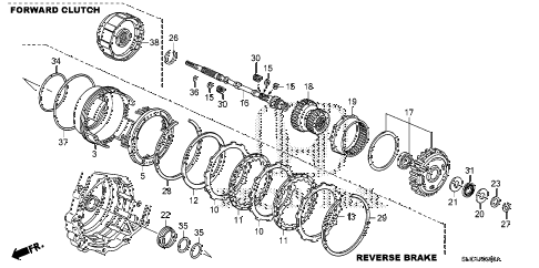 2011 civic MX(HYBRID) 4 DOOR CVT INPUT SHAFT - FORWARD CLUTCH diagram 2011 civic MX(HYBRID) 4 DOOR CVT INPUT SHAFT - FORWARD CLUTCH diagram