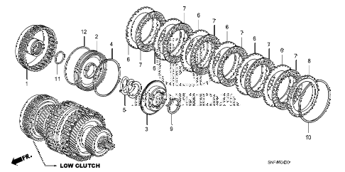 2008 civic GX 4 DOOR 5AT CLUTCH (LOW) diagram 2008 civic GX 4 DOOR 5AT CLUTCH (LOW) diagram
