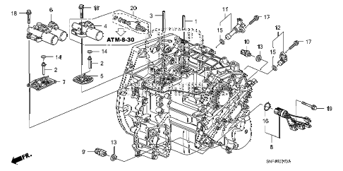 2008 civic GX 4 DOOR 5AT SOLENOID diagram 2008 civic GX 4 DOOR 5AT SOLENOID diagram