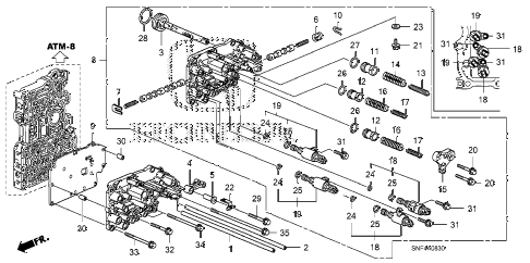 2008 civic GX 4 DOOR 5AT SERVO BODY diagram 2008 civic GX 4 DOOR 5AT SERVO BODY diagram