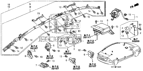 2008 civic GX 4 DOOR 5AT SRS UNIT diagram 2008 civic GX 4 DOOR 5AT SRS UNIT diagram