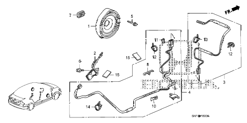 2008 civic GX 4 DOOR 5AT ANTENNA - SPEAKER diagram 2008 civic GX 4 DOOR 5AT ANTENNA - SPEAKER diagram