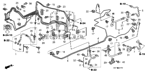 2009 civic GX 4 DOOR 5AT BRAKE LINES (ABS) diagram 2009 civic GX 4 DOOR 5AT BRAKE LINES (ABS) diagram