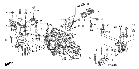 2011 civic GX 4 DOOR 5AT ENGINE MOUNTS diagram 2011 civic GX 4 DOOR 5AT ENGINE MOUNTS diagram