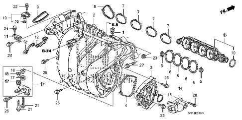 2011 civic GX 4 DOOR 5AT INTAKE MANIFOLD diagram 2011 civic GX 4 DOOR 5AT INTAKE MANIFOLD diagram