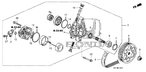 2009 civic GX 4 DOOR 5AT P.S. PUMP diagram 2009 civic GX 4 DOOR 5AT P.S. PUMP diagram