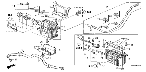 2007 civic DX 2 DOOR 5AT CANISTER diagram 2007 civic DX 2 DOOR 5AT CANISTER diagram
