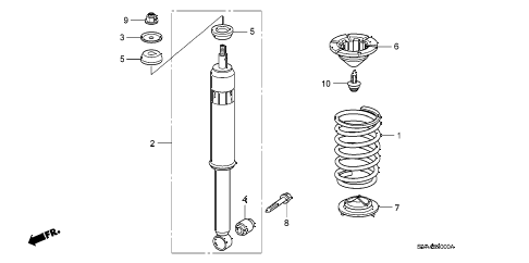 Honda civic 2007 shocks #4