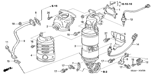 2007 civic LX 2 DOOR 5AT CONVERTER (1.8L) diagram 2007 civic LX 2 DOOR 5AT CONVERTER (1.8L) diagram