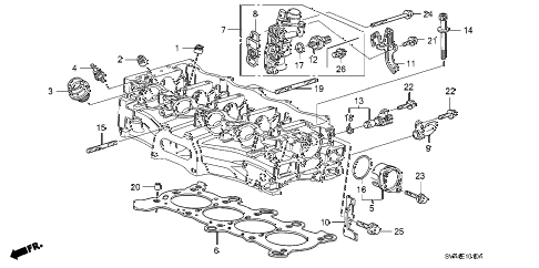 2008 civic LX 2 DOOR 5MT SPOOL VALVE (1.8L) diagram 2008 civic LX 2 DOOR 5MT SPOOL VALVE (1.8L) diagram