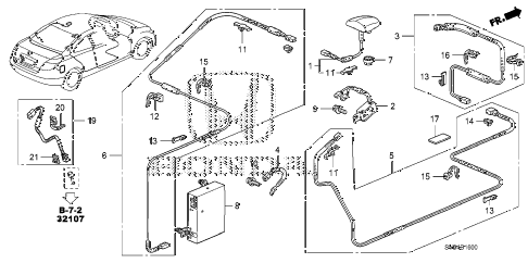 2010 civic LX 2 DOOR 5MT RADIO ANTENNA diagram 2010 civic LX 2 DOOR 5MT RADIO ANTENNA diagram