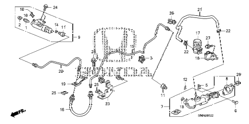 2010 civic SI(NAV) 2 DOOR 6MT CLUTCH MASTER CYLINDER (2.0L) (KA) (KC) diagram 2010 civic SI(NAV) 2 DOOR 6MT CLUTCH MASTER CYLINDER (2.0L) (KA) (KC) diagram