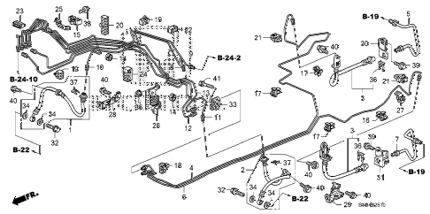 2010 civic LX 2 DOOR 5MT BRAKE LINES (ABS) (DRUM) diagram 2010 civic LX 2 DOOR 5MT BRAKE LINES (ABS) (DRUM) diagram