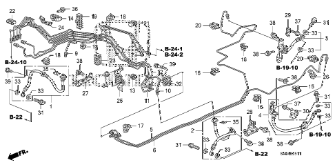 2011 civic EX 2 DOOR 5MT BRAKE LINES (ABS) (DISK) diagram 2011 civic EX 2 DOOR 5MT BRAKE LINES (ABS) (DISK) diagram