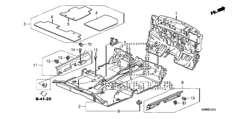 2010 civic LX 2 DOOR 5MT FLOOR MAT diagram 2010 civic LX 2 DOOR 5MT FLOOR MAT diagram