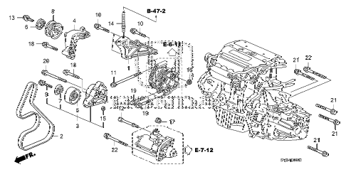 2010 civic SI(NAV) 2 DOOR 6MT ENGINE MOUNTING BRACKET (2.0L) diagram 2010 civic SI(NAV) 2 DOOR 6MT ENGINE MOUNTING BRACKET (2.0L) diagram