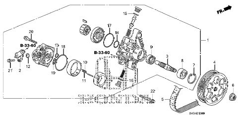 2010 civic EX-L 2 DOOR 5MT P.S. PUMP (1.8L) diagram 2010 civic EX-L 2 DOOR 5MT P.S. PUMP (1.8L) diagram