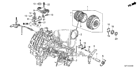 2011 cr-z EX 3 DOOR CVT CVT STARTING CLUTCH diagram 2011 cr-z EX 3 DOOR CVT CVT STARTING CLUTCH diagram