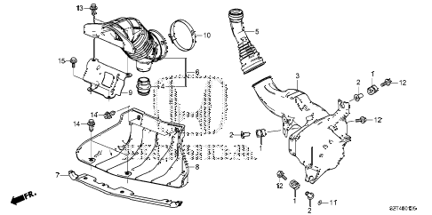 2011 cr-z BASE 3 DOOR CVT RESONATOR CHAMBER diagram 2011 cr-z BASE 3 DOOR CVT RESONATOR CHAMBER diagram