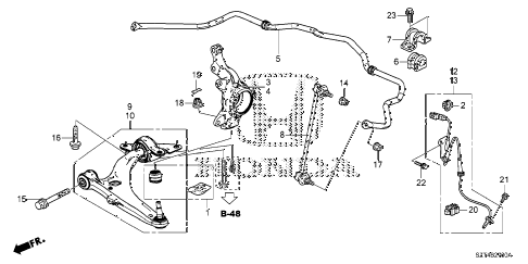 2012 cr-z EX 3 DOOR CVT FRONT LOWER ARM diagram 2012 cr-z EX 3 DOOR CVT FRONT LOWER ARM diagram