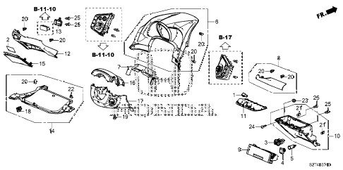 2012 cr-z EX(NV) 3 DOOR CVT INSTRUMENT PANEL GARNISH (DRIVER SIDE) diagram 2012 cr-z EX(NV) 3 DOOR CVT INSTRUMENT PANEL GARNISH (DRIVER SIDE) diagram