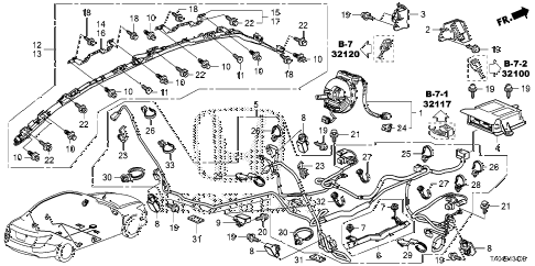 2008 accord EX-L 4 DOOR 5MT SRS UNIT diagram 2008 accord EX-L 4 DOOR 5MT SRS UNIT diagram