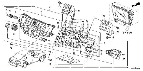 2008 accord EX-L(NAVI) 4 DOOR 5MT CENTER MODULE (NAVIGATION) diagram 2008 accord EX-L(NAVI) 4 DOOR 5MT CENTER MODULE (NAVIGATION) diagram