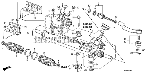 2010 accord LX+ 4 DOOR 5MT P.S. GEAR BOX diagram 2010 accord LX+ 4 DOOR 5MT P.S. GEAR BOX diagram