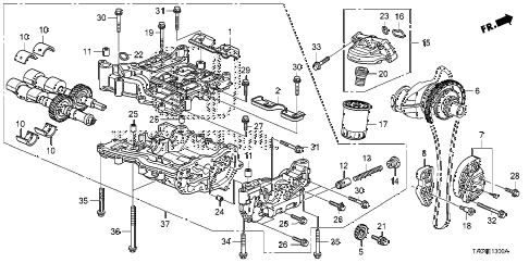 2008 accord EX 4 DOOR 5MT OIL PUMP (L4) diagram 2008 accord EX 4 DOOR 5MT OIL PUMP (L4) diagram