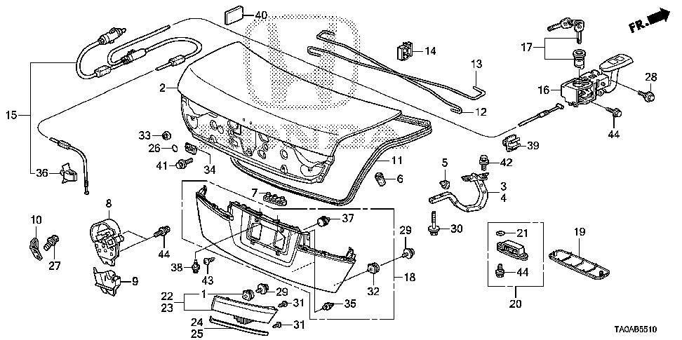 Leaking trunk deck lid on honda accord #4