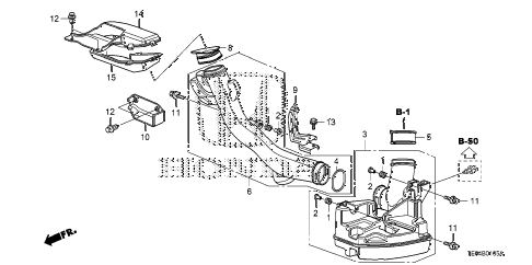 2009 accord EX-L 2 DOOR 5MT RESONATOR CHAMBER (L4) diagram 2009 accord EX-L 2 DOOR 5MT RESONATOR CHAMBER (L4) diagram