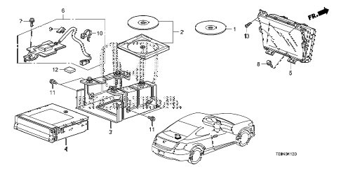 2008 accord EXL-V6(NAVI) 2 DOOR 6MT NAVIGATION SYSTEM diagram 2008 accord EXL-V6(NAVI) 2 DOOR 6MT NAVIGATION SYSTEM diagram