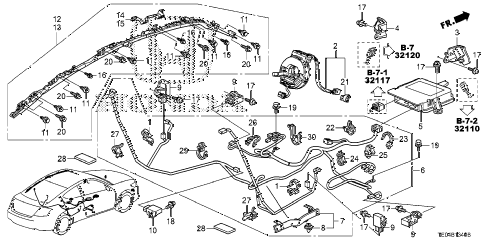2008 accord EXL-V6 2 DOOR 6MT SRS UNIT diagram 2008 accord EXL-V6 2 DOOR 6MT SRS UNIT diagram