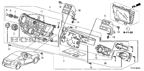 2010 accord EX-L(NAVI) 2 DOOR 5MT CENTER MODULE (NAVIGATION) diagram 2010 accord EX-L(NAVI) 2 DOOR 5MT CENTER MODULE (NAVIGATION) diagram