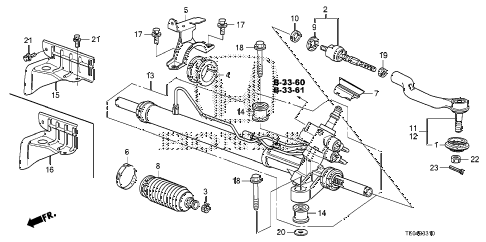 2009 accord EXL-V6 2 DOOR 6MT P.S. GEAR BOX diagram 2009 accord EXL-V6 2 DOOR 6MT P.S. GEAR BOX diagram