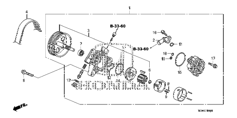 2010 accord EX 2 DOOR 5MT P.S. PUMP (L4) diagram 2010 accord EX 2 DOOR 5MT P.S. PUMP (L4) diagram