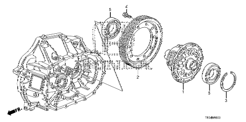 2010 accord EX-L(NAVI) 2 DOOR 5MT MT DIFFERENTIAL (L4) diagram 2010 accord EX-L(NAVI) 2 DOOR 5MT MT DIFFERENTIAL (L4) diagram