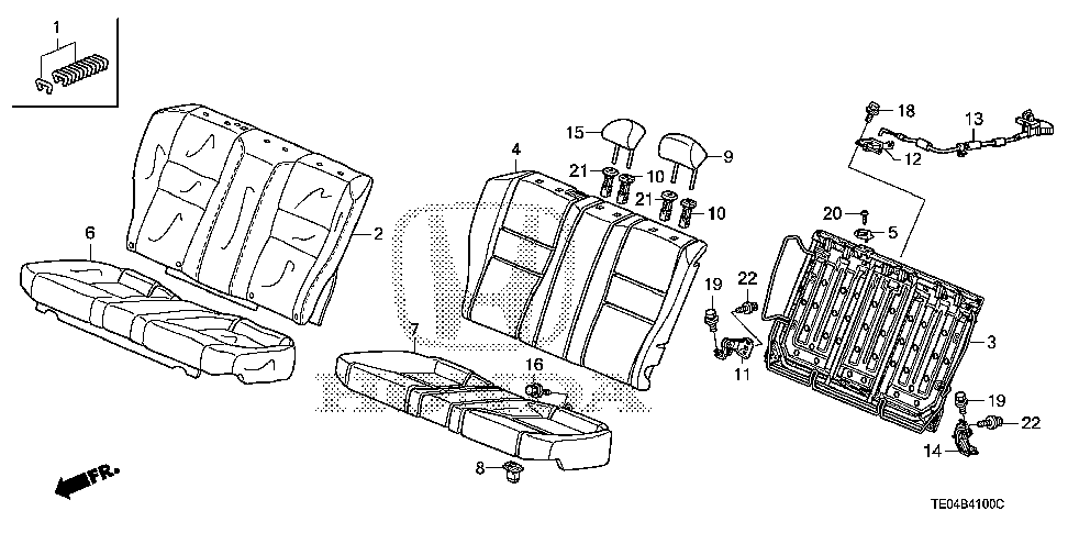 Remove back seat honda accord #6